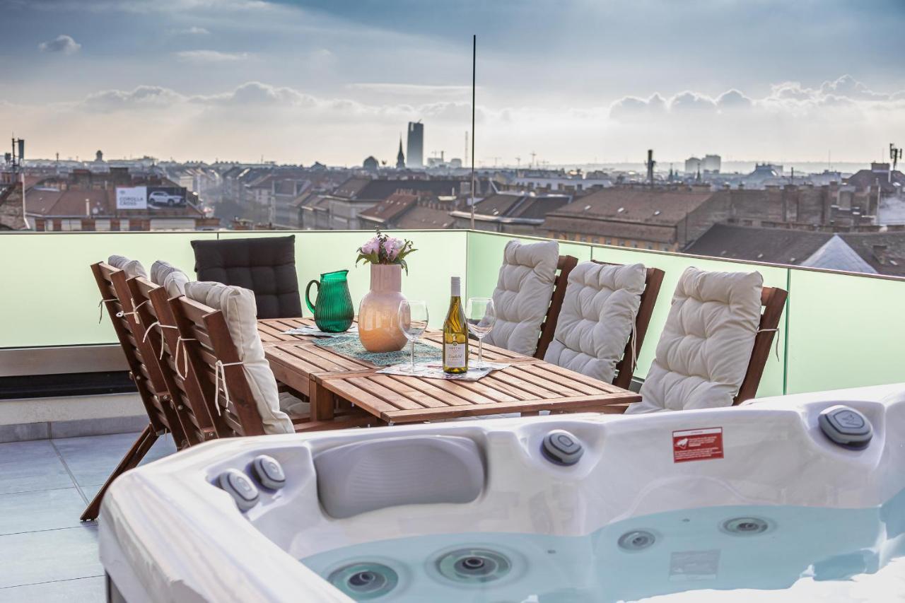 Centropolitan Penthouse #Jacuzzi #Freeparking Apartment Budapest Exterior photo